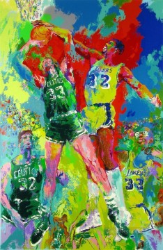 スポーツ Painting - バスケットボール03印象派